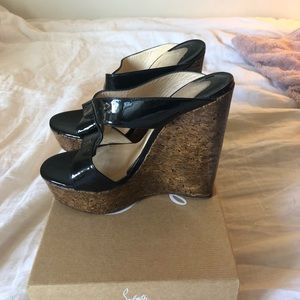 Christian Louboutin 140 Wedge Sandal